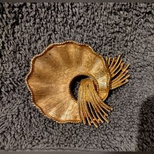 BSK goldtoned Vintage brooch